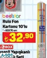 BEESTAR RULO FON KARTONU 10'LU